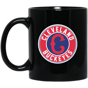 Cleveland Buckeyes Mug 11 oz. Black Ceramic Negro Leagues Baseball Team Cleveland Buckeyes Mug 11 oz. Black Ceramic Negro Leagues Baseball Team