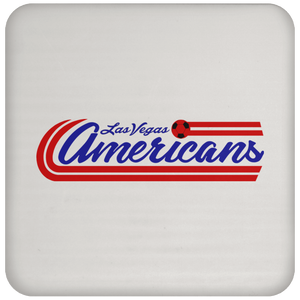 Las Vegas Americans MISL Soccer Team Drink Coaster color White Las Vegas Americans MISL Soccer Team Drink Coaster color White