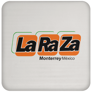 Monterrey La Raza MISL Soccer Team Drink Coaster color White Monterrey La Raza MISL Soccer Team Drink Coaster color White
