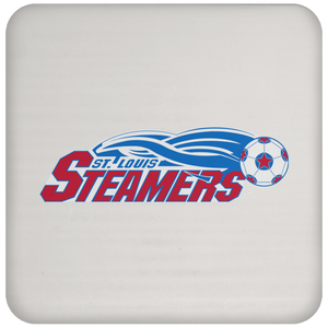 St. Louis Steamers MISL Soccer Team Drink Coaster color White St. Louis Steamers MISL Soccer Team Drink Coaster color White
