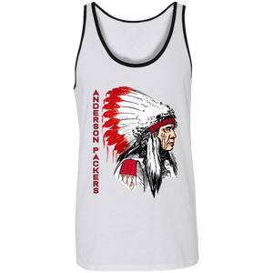 Anderson Packers NBA Tank Top National Basketball Association Team Log color White/Black Anderson Packers NBA Tank Top National Basketball Association Team Log color White/Black