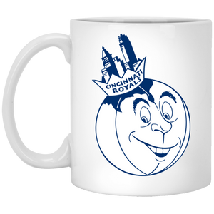 Cincinnati Royals Mug Ceramic Glossy 11 oz. NBA Basketball Team color White Cincinnati Royals Mug Ceramic Glossy 11 oz. NBA Basketball Team color White