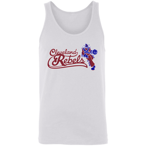 Cleveland Rebels NBA Tank Top National Basketball Association Team color White Cleveland Rebels NBA Tank Top National Basketball Association Team color White