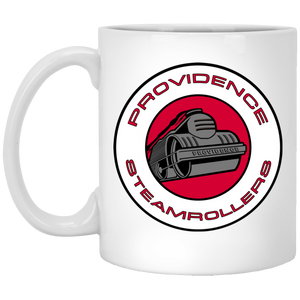 Providence Steamrollers Mug Ceramic Glossy 11 oz. NBA Basketball Team color White Providence Steamrollers Mug Ceramic Glossy 11 oz. NBA Basketball Team color White