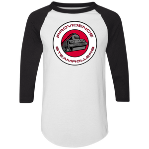 Providence Steamrollers Raglan Shirt 3/4 Sleeve NBA Basketball Team color White/Black Providence Steamrollers Raglan Shirt 3/4 Sleeve NBA Basketball Team color White/Black