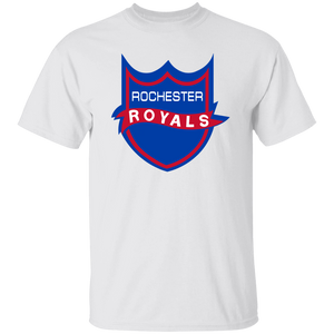 Rochester Royals T-shirt Short Sleeve Tee Shirt Cotton NBA Basketball Team color White Rochester Royals T-shirt Short Sleeve Tee Shirt Cotton NBA Basketball Team color White