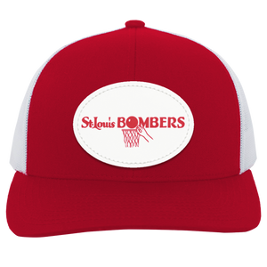 St. Louis Bombers Trucker Snapback Cap NBA Basketball Team color Red/White St. Louis Bombers Trucker Snapback Cap NBA Basketball Team color Red/White