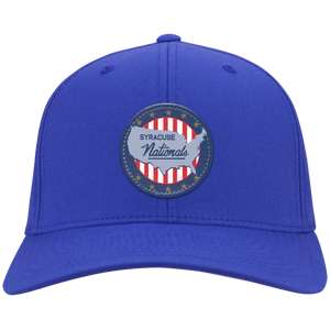 Syracuse Nationals Twill Cap NBA National Basketball Association Team color Royal Blue Syracuse Nationals Twill Cap NBA National Basketball Association Team color Royal Blue
