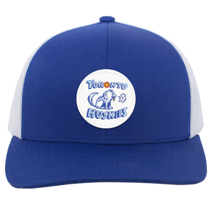 Toronto Huskies Trucker Snapback Cap NBA Basketball Team color Royal Blue/White Toronto Huskies Trucker Snapback Cap NBA Basketball Team color Royal Blue/White