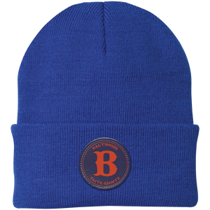 Baltimore Elite Giants Knit Beanie Cap Negro Leagues Baseball Team color Royal Blue Baltimore Elite Giants Knit Beanie Cap Negro Leagues Baseball Team color Royal Blue