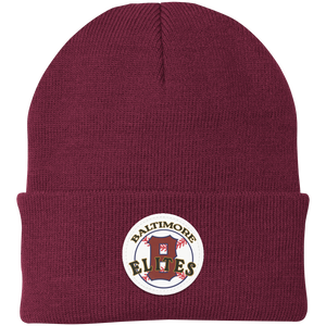 Baltimore Elites Knit Beanie Cap Negro Leagues Baseball Team color Maroon Baltimore Elites Knit Beanie Cap Negro Leagues Baseball Team color Maroon