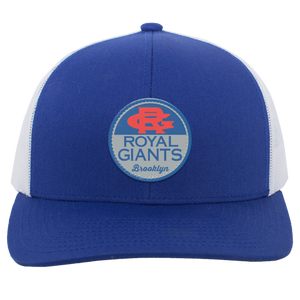 Brooklyn Royal Giants Trucker Cap Snapback Negro League Baseball color Royal Blue/White Brooklyn Royal Giants Trucker Cap Snapback Negro League Baseball color Royal Blue/White