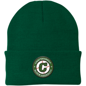 Chattanooga Black Lookouts Knit Beanie Cap Negro Leagues Baseball Team color Green Chattanooga Black Lookouts Knit Beanie Cap Negro Leagues Baseball Team color Green