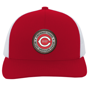 Cincinnati Tigers Trucker Cap Snapback Negro League Baseball color Red/White Cincinnati Tigers Trucker Cap Snapback Negro League Baseball color Red/White