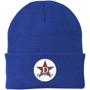 Detroit Stars Knit Beanie Cap Negro League Baseball Team color Royal Blue Detroit Stars Knit Beanie Cap Negro League Baseball Team color Royal Blue