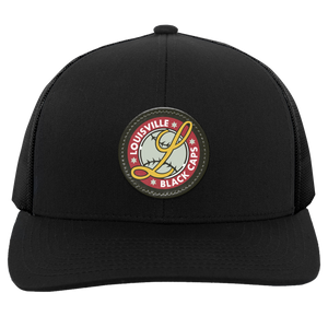 Louisville Black Caps Trucker Cap Snapback Negro League Baseball Team color Black Louisville Black Caps Trucker Cap Snapback Negro League Baseball Team color Black