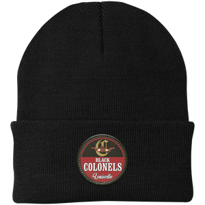 Louisville Black Colonels Knit Beanie Cap Negro Leagues Baseball Team color Black Louisville Black Colonels Knit Beanie Cap Negro Leagues Baseball Team color Black