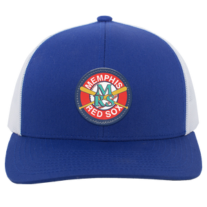 Memphis Red Sox Trucker Cap Snapback Negro League Baseball color Royal Blue/White Memphis Red Sox Trucker Cap Snapback Negro League Baseball color Royal Blue/White