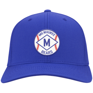 Milwaukee Bears Twill Cap Negro Leagues Baseball Team color Royal Blue Milwaukee Bears Twill Cap Negro Leagues Baseball Team color Royal Blue