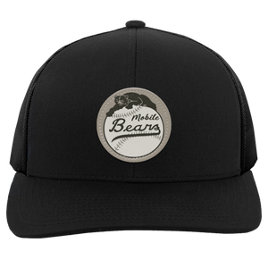 Mobile Black Bears Trucker Cap Snapback Negro League Baseball color Black Mobile Black Bears Trucker Cap Snapback Negro League Baseball color Black