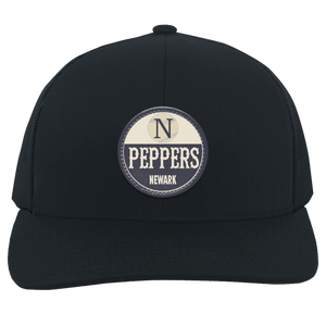 Newark Peppers Trucker Cap Snapback Negro League Baseball color Navy Newark Peppers Trucker Cap Snapback Negro League Baseball color Navy