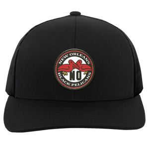 New Orleans Black Pelicans Trucker Cap Snapback Negro League Baseball color Black New Orleans Black Pelicans Trucker Cap Snapback Negro League Baseball color Black