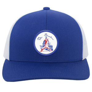 Washington Senators Trucker Snapback Cap MLB Baseball Team color Royal Blue/White Washington Senators Trucker Snapback Cap MLB Baseball Team color Royal Blue/White