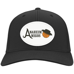 Anaheim Amigos ABA Basketball Team Twill Cap color Black Anaheim Amigos ABA Basketball Team Twill Cap color Black