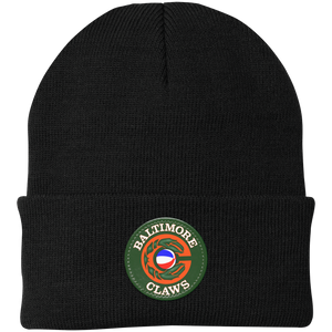 Baltimore Claws ABA Basketball Knit Beanie Cap color Black Baltimore Claws ABA Basketball Knit Beanie Cap color Black