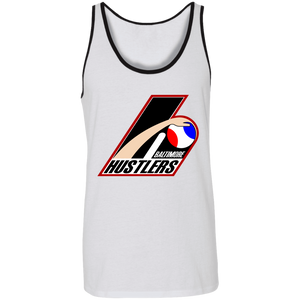 Baltimore Hustlers ABA Tank Top American Basketball Association Team color White/Black Baltimore Hustlers ABA Tank Top American Basketball Association Team color White/Black