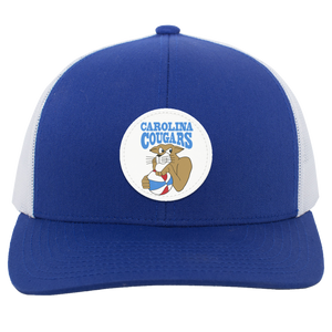 Carolina Cougars ABA Basketball Trucker Cap color Royal Blue/White Carolina Cougars ABA Basketball Trucker Cap color Royal Blue/White