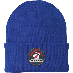 Memphis Pros ABA Basketball Knit Beanie Cap color Athletic Royal Blue Memphis Pros ABA Basketball Knit Beanie Cap color Athletic Royal Blue