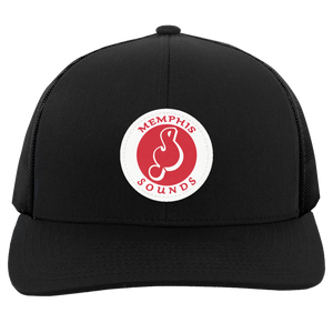Memphis Sounds ABA Basketball Team Trucker Cap color Black Memphis Sounds ABA Basketball Team Trucker Cap color Black
