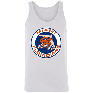 Miami Floridians ABA Tank Top American Basketball Association Team color White