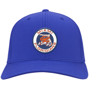 Miami Floridians ABA Basketball Team Twill Cap color Royal Blue Miami Floridians ABA Basketball Team Twill Cap color Royal Blue