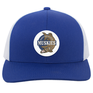 Minnesota Muskies ABA Basketball Team Trucker Cap color Royal Blue/White Minnesota Muskies ABA Basketball Team Trucker Cap color Royal Blue/White