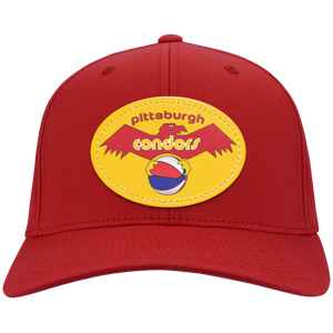 Pittsburgh Condors ABA Basketball Team Twill Cap color Red Pittsburgh Condors ABA Basketball Team Twill Cap color Red