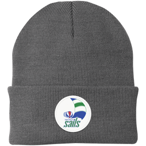 San Diego Sails ABA Basketball Knit Beanie Cap color Oxford Grey San Diego Sails ABA Basketball Knit Beanie Cap color Oxford Grey