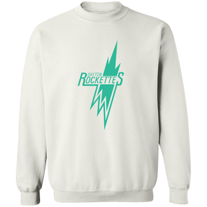 Dayton Rockettes WBL Sweatshirt Crewneck Pullover Womens Professional Basketball Team color White Dayton Rockettes WBL Sweatshirt Crewneck Pullover Womens Professional Basketball Team color White