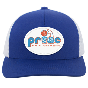 New Orleans Pride WBL Womens Pro Basketball League Team Trucker Cap color Royal Blue/White New Orleans Pride WBL Womens Pro Basketball League Team Trucker Cap color Royal Blue/White