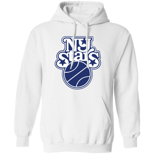 New York Stars WBL Hoodie Pullover Womens Pro Basketball Team color White New York Stars WBL Hoodie Pullover Womens Pro Basketball Team color White