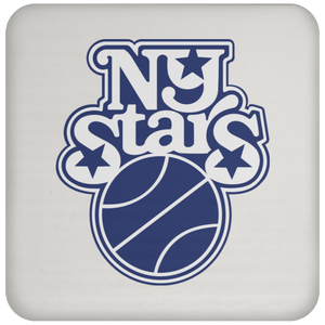 New York Stars WBL Drink Coaster Table Pad Women's Pro Basketball League Team color White New York Stars WBL Drink Coaster Table Pad Women's Pro Basketball League Team color White