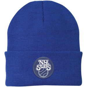 New York Stars WBL Beanie Knit Cap Womens Pro Basketball League Team color Royal Blue New York Stars WBL Beanie Knit Cap Womens Pro Basketball League Team color Royal Blue