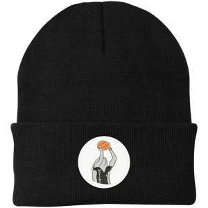 Washington Metros WBL Beanie Knit Cap Womens Pro Basketball Team color Black Washington Metros WBL Beanie Knit Cap Womens Pro Basketball Team color Black