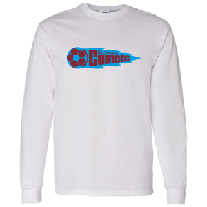 Baltimore Comets NASL Long Sleeve Shirt North American Soccer League Team color White Baltimore Comets NASL Long Sleeve Shirt North American Soccer League Team color White