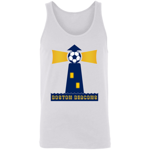 Boston Beacons NASL Tank Top Classic North American Soccer League Team color White Boston Beacons NASL Tank Top Classic North American Soccer League Team color White