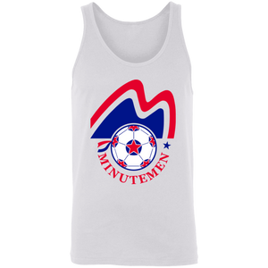 Boston Minutemen NASL Tank Top North American Soccer League Team color White Boston Minutemen NASL Tank Top North American Soccer League Team color White