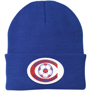 Connecticut Bicentennials NASL Knit Beanie Cap North American Soccer League color Royal Blue Connecticut Bicentennials NASL Knit Beanie Cap North American Soccer League color Royal Blue