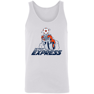 Detroit Express NASL Tank Top North American Soccer League Team color White Detroit Express NASL Tank Top North American Soccer League Team color White