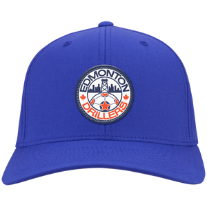 Edmonton Drillers Twill Cap NASL Soccer Team color Royal Blue Edmonton Drillers Twill Cap NASL Soccer Team color Royal Blue